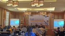 Suasana FGD yang digelar oleh Diskominfo Mimika.Foto: Kristin Rejang - Sasagupapua.com