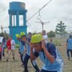 Keseruan para siswa SLB saat mengikuti lomba.Foto: Kristin Rejang-Sasagupapua.com