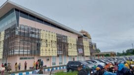 Gedung Kantor Dinas Pendidikan yang baru diresmikan.Foto: Sasagupapua.com