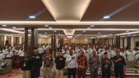 Foto bersama usai pelaksanaan pelantikan PPS di Mimika.Foto: Istimewa