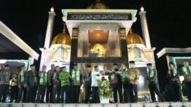 Suasana pembukaan perhelatan MTQ XXX se-Tanah Papua di Timika. 