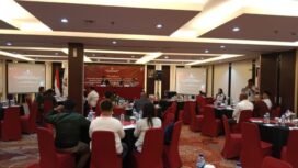 Suasana kegiatan sosialisasi PKPU nomor 8 tahun 2024. (Foto: Sasagupapua)