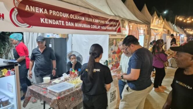 
Stand mama-mama Papua binaan Kopernik di Festival Baku Timba. (Foto: Kopernik)
