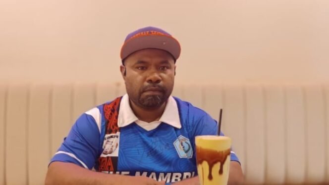 
Korlap The Mambri Kabupaten Mimika, Nimrod Mnsen (Foto: Edwin Rumanasen)