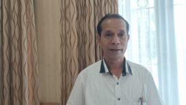 Ketua FKDM Kabupaten Mimika, Lucky Mahakena. (Foto: Sasagupapua.com)