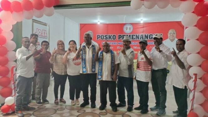 
Ingat Jasa, Moritari  Nusratelu Mimika Nyatakakan Dukuangan ke Paslon JOEL