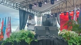 Asisten II Bidang Bidang Perekonomian dan Pembangunan Sekretariat Daerah Mimika, Willem Naa. (Foto: Edwin Rumanasen)