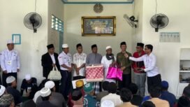 Suasana kunjungan IPHI di Lapas Kelas IIB Timika. 