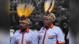 Pasangan bakal Calon Bupati dan Wakil Bupati Nduga, Namja Gwijangge dan Obed Gwijangge (NAMED). Foto: Istimewa