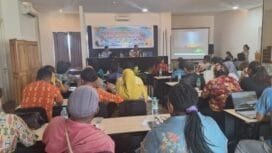 Suasana kegiatan rapat evaluasi terkait pencapaian PIN Polio. (Foto: Humas JMSI)