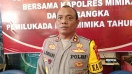 Kapolres Mimika, AKBP I Komang Budiartha. 