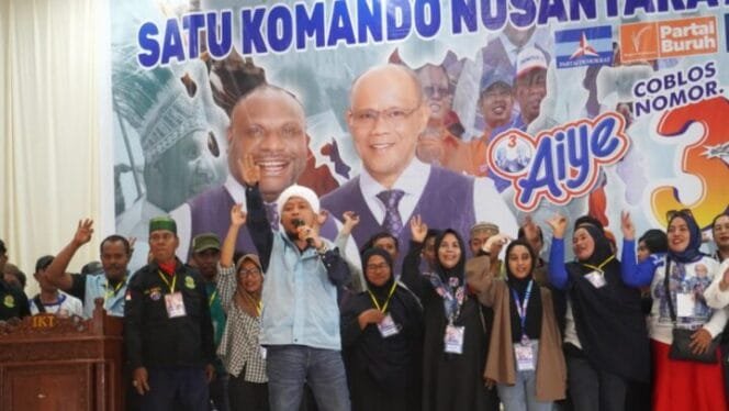 Didukung Relawan Satu Komando Nusantara, AIYE: Kami Kerja Bukan Banyak Omong