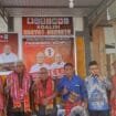 Pasangan Calon Bupati dan Wakil Bupati Kabupaten Mimika, Johannes Rettob dan Emanuel Kemong. 