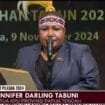 Ketua KPU Kabupaten Papua Tengah, Jenifer Darling Tabuni. (Foto: Tangkapan Layar Video YouTube Metro TV)