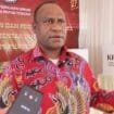 Komisioner Komisi Pemilihan Umum (KPU) Provinsi Papua Tengah yang juga Koordinator wilayah Puncak Jaya, Marius Telenggen.