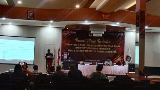 
Begini Hasil Pleno Distrik Amar Pada Pilkada Mimika