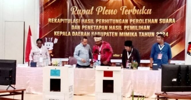 
Pilkada Mimika, Berikut Hasil Perolehan Suara di Distrik Agimuga