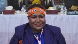 Ketua KPU Papua Tengah, Jennifer Darling Tabuni