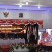 Suasana Pleno Rekapitulasi Hasil Penghitungan Perolehan Suara Tingkat Provinsi Papua Tengah. (Foto: Kristin Rejang)