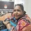 Ketua KPU Papua Tengah, Jennifer Darling Tabuni. (Foto: Kristin Rejang)