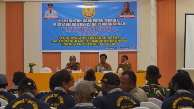 
Pemerintah tingkat Distrik Iwaka, menggelar kegiatan musyawarah pembangunan daerah (MUSRENBANG) Tahun anggaran 2025.
