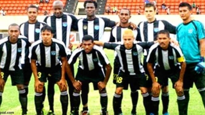 Almarhum Bejo sugiantoro saat membela tim Persidafon Dafonsoro pada ISL Musim 2012/2013. (Foto: Istimewa)