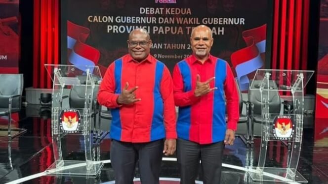 
Gubernur dan Wakil Gubernur Papua Tengah, Meki Nawipa dan Deinas Geley. (Foto:Ist)