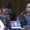 Kuasa Hukum Pemohon hadir pada persidangan Pengucapan Putusan Perkara Nomor 260/PHPU.BUP-XXIII/2025 Perselisihan Hasil Pemilihan Umum Bupati Kabupaten Boven Digoel, Senin (24/2) di Ruang Sidang Pleno MK. Foto Humas/Bayu