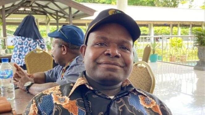 
Anggota Dewan Perwakilan Kabupaten (DPRK) Mimika, Abrian Katagame. (Foto: Istimewa)