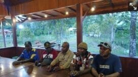 Lima Kepala Suku Besar di Timika. (Foto: Istimewa)