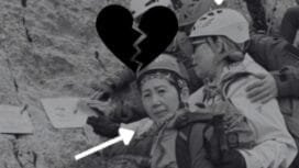 Elsa Laksono dan Lilie Wijayanti saat mendaki gunung Cartenz. (Foto: IG @tropik_adventure)