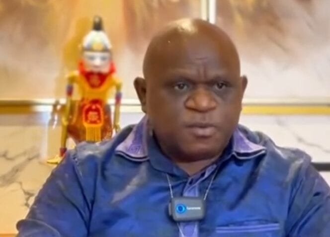 
Menteri HAM, Natalius Pigai. (Foto: Capture video di IG @kementerian_ham)