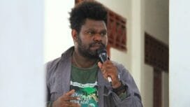 Maikel Peuki Direktur Walhi Papua - Dok Walhi Papua
