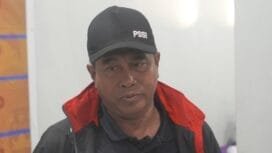 Plt. Direktur Teknis Asprov PSSI Papua Tengah, Muhamad Jaelani Saputra. (Foto: Edwin Rumanasen/Sasagupapua.com)