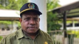 Anggota DPRK Mimika, Frederikus Kemaku. (Foto: Kristin Rejang/sasagupapua)