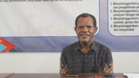 Ketua STT Russell Timika, Dr. Henok Bagau, M.Th. (Foto: Kristin Rejang/Sasagupapua.com)