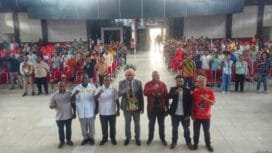 Foto bersama dalam momen pelatihan SDM bersama Kaka JOSE. (Foto: Kristin Rejang/Sasagupapua.com)