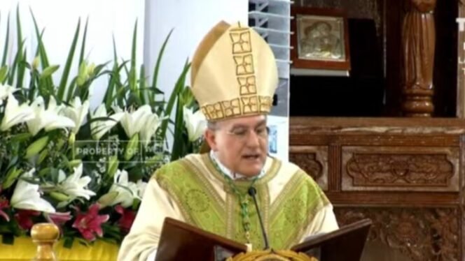 
Duta Besar Vatikan untuk Indonesia atau Nuncio Apostolik, Mgr. Piero Pioppo. 