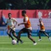 Skuad Persipura saat menjalani latihan.(Foto: Istimewa)