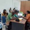 Tim BKSPDM Papua Tengah saat melakukan Rekonsliasi Data ke sejumlah OPD Papua Tengah. Foto: Humas BKPSDM Provinsi Papua Tengah