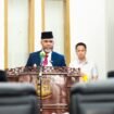 Wagub Papua Tengah, Deinas Geley saat memberikan sambutan. (Foto: Ist)