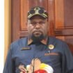 Ketua Fraksi Khusus DPRP Papua Tengah, Donatus Mote. (Foto: Edwin Rumanasen)
