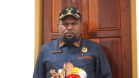 Ketua Fraksi Khusus DPRP Papua Tengah, Donatus Mote. (Foto: sasagupapua)