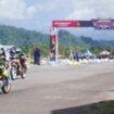 Suasana perlombaan Motoprix Seri 2 Region E Papua Tengah. (Foto: Kristin Rejang/Sasagupapua.com)