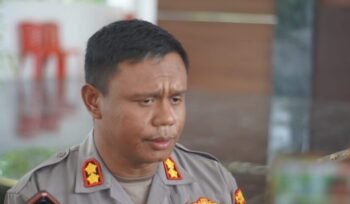 Kapolres Nabire, AKBP Samuel Tatiratu. (Foto: Edwin Rumanasen)