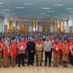Foto bersama para peserta pelatihan dasar CPNS formasi 2024 di lingkup Pemprov Papua Tengah. (Foto: Edwin Rumanasen)