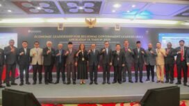 Wakil Gubernur Provinsi Papua Tengah Deinas Geley, S.Sos, M.Si saat menghadiri Economic Leadership for Regional Government Leaders (REL) Angkatan IX Tahun 2025. (Foto: Ist)