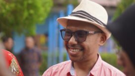 Korwil Satuan Pelayanan Pemenuhan Gizi (SPPG) Kabupaten Nabire, Marsel Asyerem. Foto: Kristin Rejang/sasagupapua.com