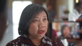 Ketua Komnas HAM, Anis Hidayah saat diwawancarai awak media, Kamis (16/10/2025). Foto: Kristin Rejang/Sasagupapua.com