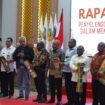 Suasana pembukaan Rapat Koordinasi Penyelenggaraan Urusan Pemerintahan Umum dalam Mendukung Percepatan Pembangunan Provinsi Papua Tengah, Kamis (30/10/2025). Foto: Kristin Rejang/Sasagupapua.com